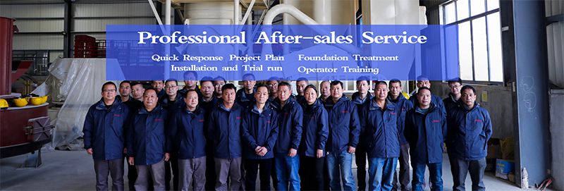 CRRM pendulum mill for stone powder plant 13 Cronus After-sales Service Team