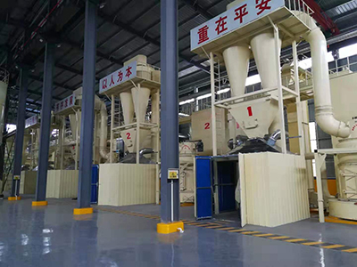 4R3220 pendulum raymond mill small raymond mill for calcite powder making plant 8 Customer Case of 4R3220 pendulum raymond mill