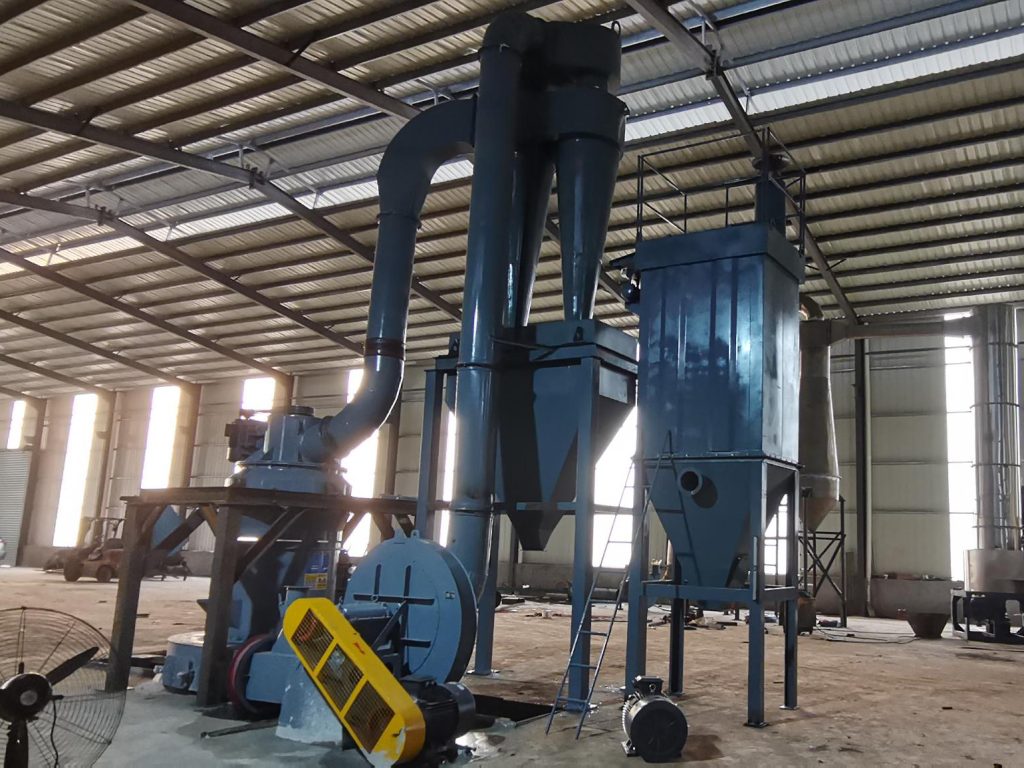 Site of the aluminum slag pendulum grinding machine in Zhengzhou 7 微信图片 20250509131654 拷贝
